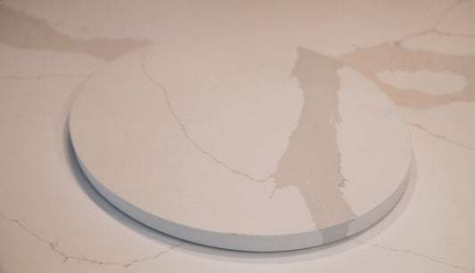 Plateau Halifax oval en quartz